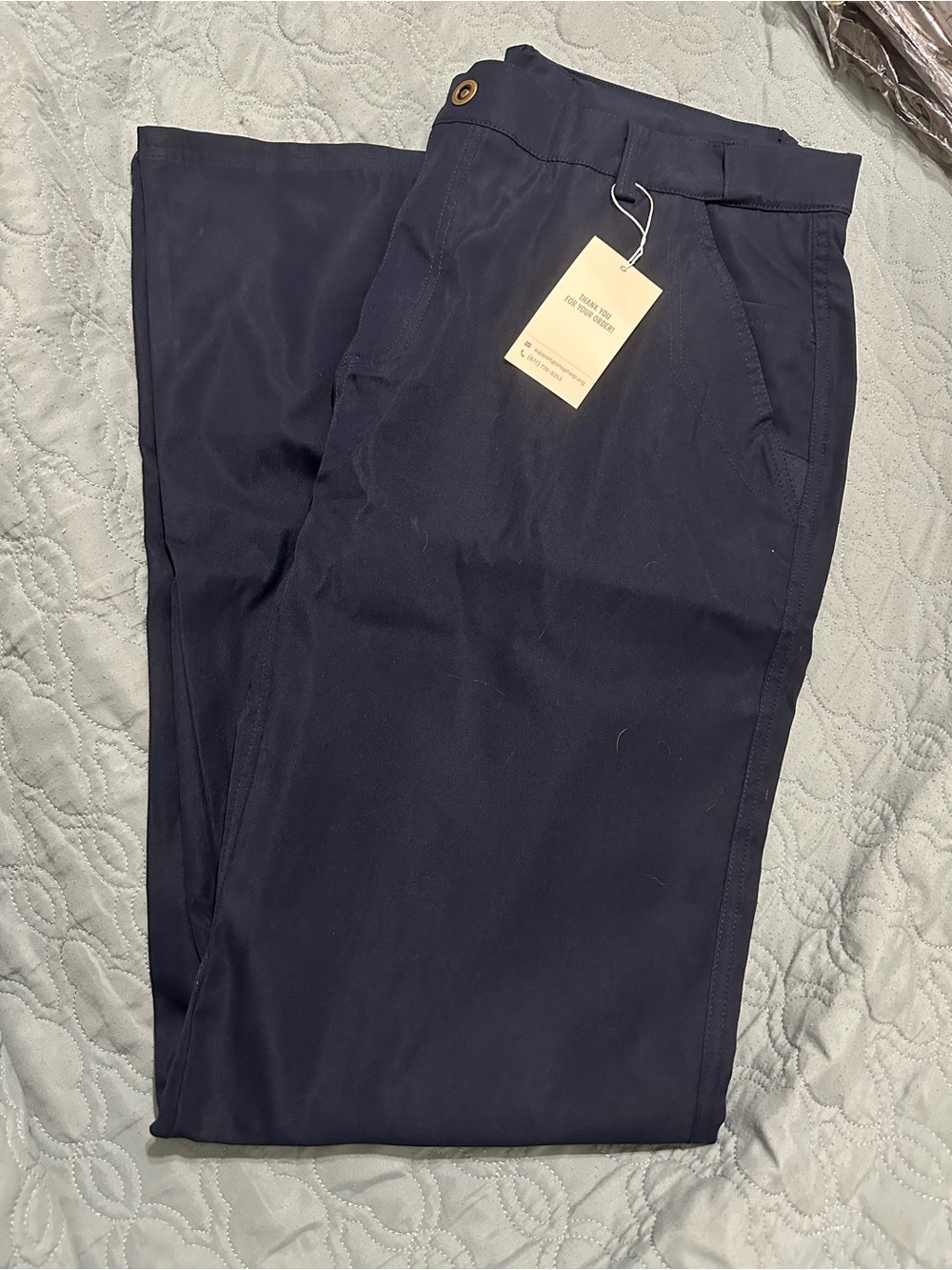 Glide Active Pants — Navy — Classic Everyday Stretch